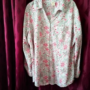 Floral Button-Up Shirt